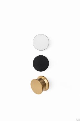 Pomo para mueble OH! Negro Mate Metálico