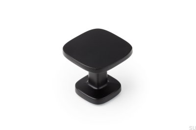 Pomo para mueble Quart Mini Metal Negro Mate
