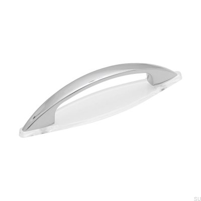 Tirador para mueble alargado Stil 87 Cromo pulido