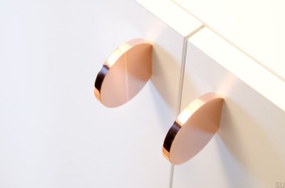 Pomo para mueble Globe 50 Cobre Cepillado Sin Revestir