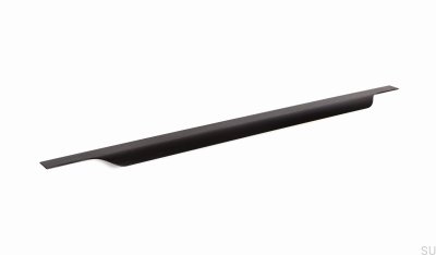 Tirador para mueble Vector edge 0434 697 Aluminio Negro Cepillado