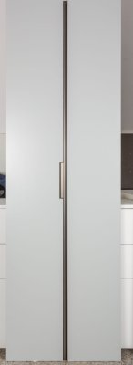 Tirador para mueble empotrado Hexxa 3000 Aluminio Negro Mate