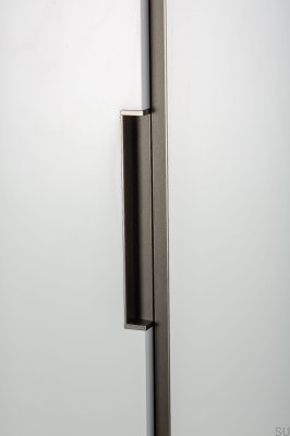 Tirador para mueble empotrable Hexxa 3000 Aluminio Gris metalizado