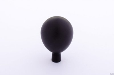 Pomo para muebles Drop 20 Aluminio negro