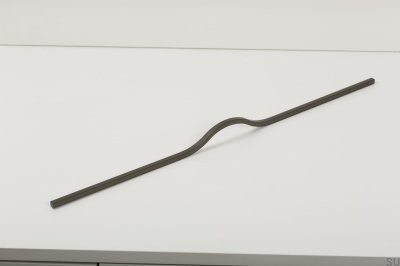 Tirador para mueble alargado Brave 480 Aluminio Gris Metalizado