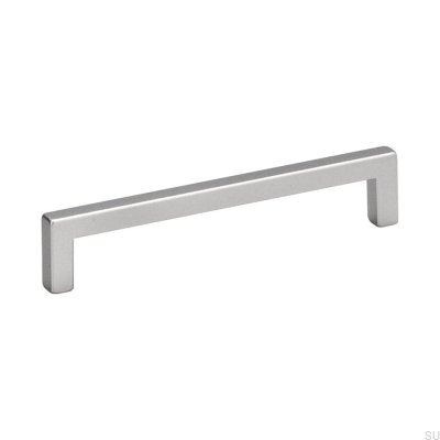 Tirador para mueble alargado 0143128 Silver Brushed (aspecto aluminio)