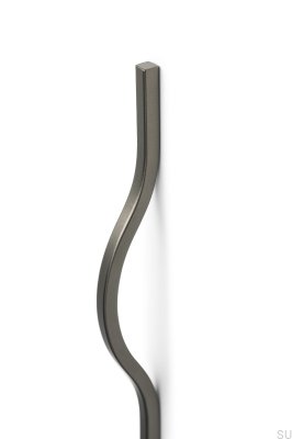 Tirador para mueble alargado Brave 992 Aluminio Gris Metalizado (asimétrico)
