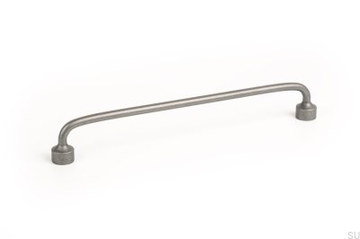 Tirador para mueble Floid 128 gris antiguo