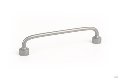 Tirador para mueble alargado Floid 192 Gris Antiguo