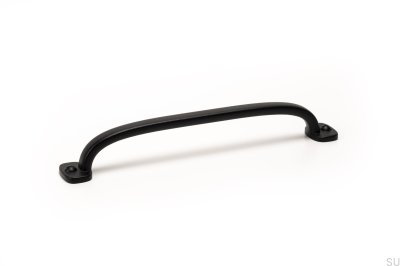 Tirador para mueble Shell Firm 160 Metal Negro