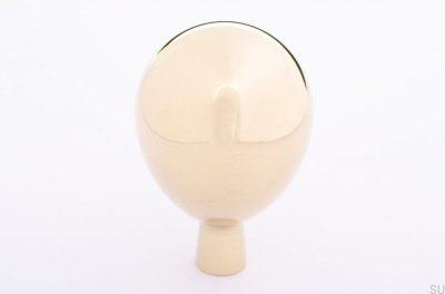 Pomo para mueble Drop 28 Latón pulido Sin pintar