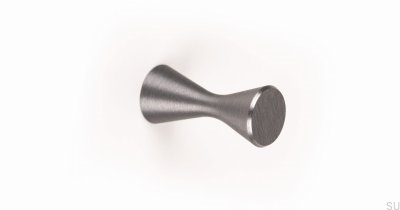 Perchero de pared Diabolo Aluminio Gris Cepillado Eco