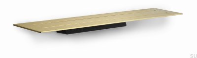 Estante de baño simple 7022 Recubrimiento PVD Oro
