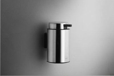 Dispensador de jabón de pared 7141 de acero pulido