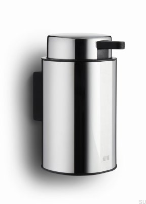 Dispensador de jabón de pared 7141 de acero pulido