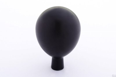 Pomo para muebles Drop 28 Aluminio negro
