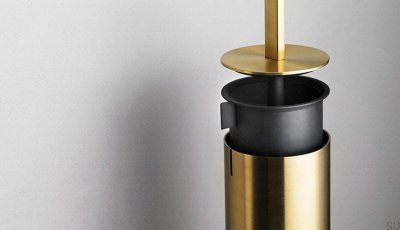 Escobillero para suelo 7042 Recubrimiento PVD dorado