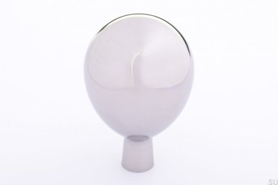 Pomo para mueble Drop 28 Acero inoxidable pulido