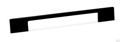 Tirador para mueble alargado Dino 96/128 Metal Negro Mate