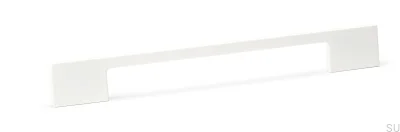 Tirador para mueble alargado Dino 160/192 Metal Blanco Mate
