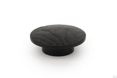 Pomo para mueble Echo Wooden Negro