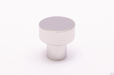 Pomo para mueble Dot 18 Acero inoxidable pulido