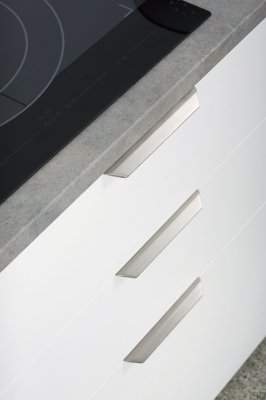 Tirador para mueble Edge Vann 200 Anodizado Pulido