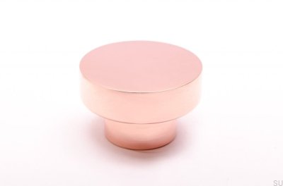 Perilla para muebles Dot 30 Cobre pulido sin pintar