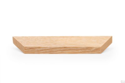 Tirador para mueble longitudinal Barcco 160 madera fresno