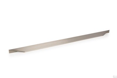 Tirador para mueble alargado Cutt 320/896 Aluminio Plata Cepillado