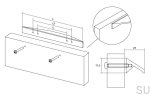 03221000L24--Uchwyt-meblowy-podłużny-Cutt-320-896-Aluminiowy-Srebrny-Szczotkowany-Viefe-Skandynawskie-Uchwyty-rysunek-techniczny