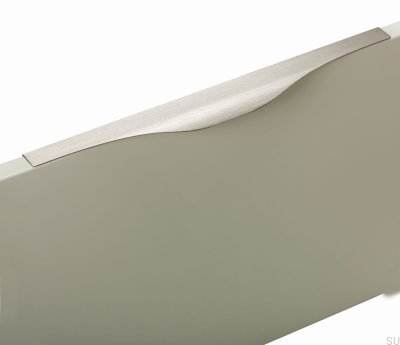 Tirador para mueble Edge Noma 0255 256 Aluminio Plata Cepillado