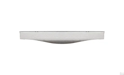 Tirador para mueble Edge Noma 0255 256 Aluminio Plata Cepillado