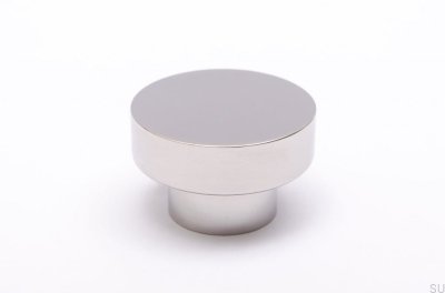 Pomo para mueble Dot 30 Acero inoxidable pulido