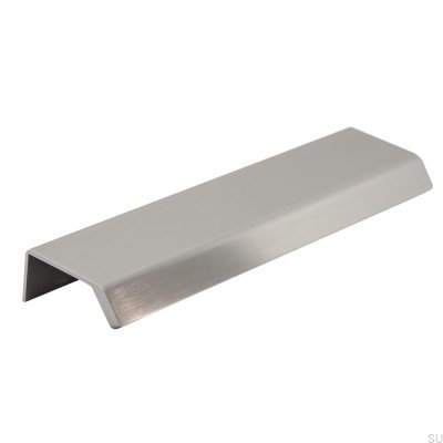 Tirador para mueble Side 160 Aluminio Plata canto cepillado