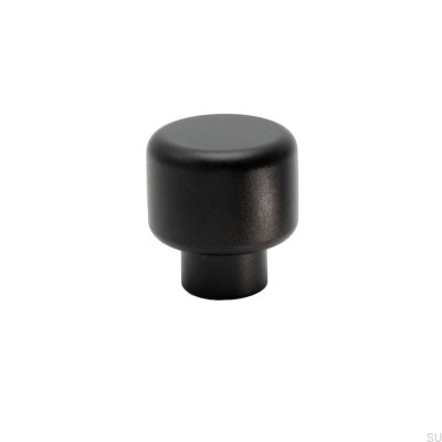 Pomo para mueble Esther Acero Negro Mate