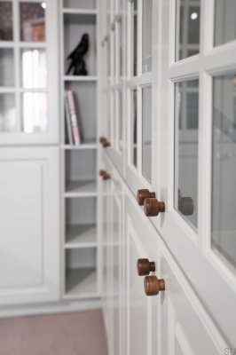 Pomo para mueble Esther Madera Nogal
