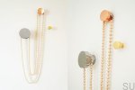 Gałki Dot jako wieszaki