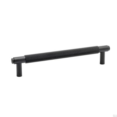 Tirador para mueble alargado Riff 160 Aluminio Negro Mate