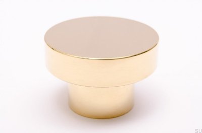 Pomo para mueble Dot 50 Latón pulido sin pintar