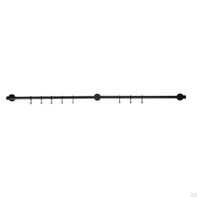 Alargador para colgador de cocina Aveny 600 Latón Negro