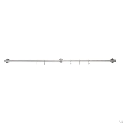 Varilla de extensión para colgador de cocina Aveny 600 Acero inoxidable cepillado