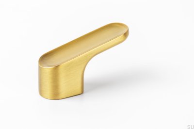 Pomo para mueble Cava cepillado dorado Luv