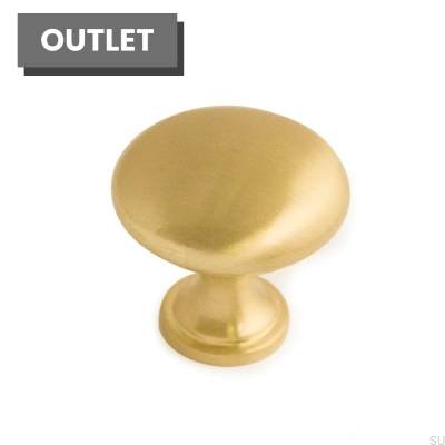 Pomo para mueble Amadeus Gold, cepillado