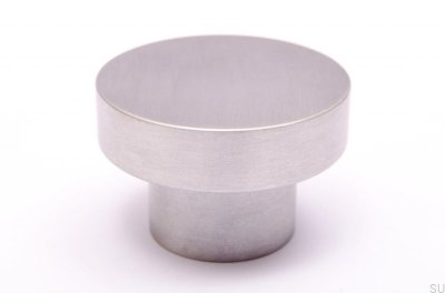 Pomo para mueble Dot 50 Acero inoxidable cepillado