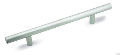 Tirador para mueble alargado 885 128 Cromo mate