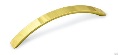 Tirador para mueble alargado 1029 128 Oro Pulido