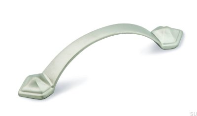 Tirador para mueble alargado 1323 96 Níquel Mate