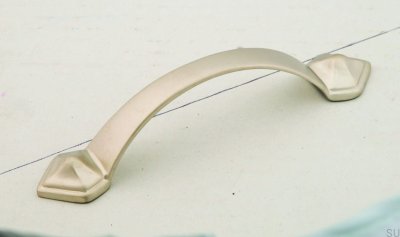 Tirador para mueble alargado 1323 96 Níquel Mate