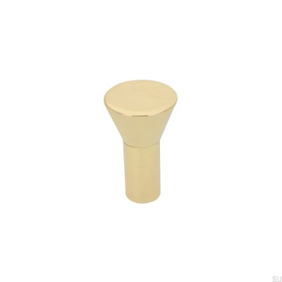 Pomo para mueble 1581 Oro Pulido